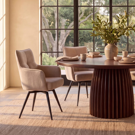 Abrams Dining Table Dining Tables DOV76055-BRWN