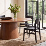 Fenway Oval Dining Table Dining Tables DOV76045-BRWN
