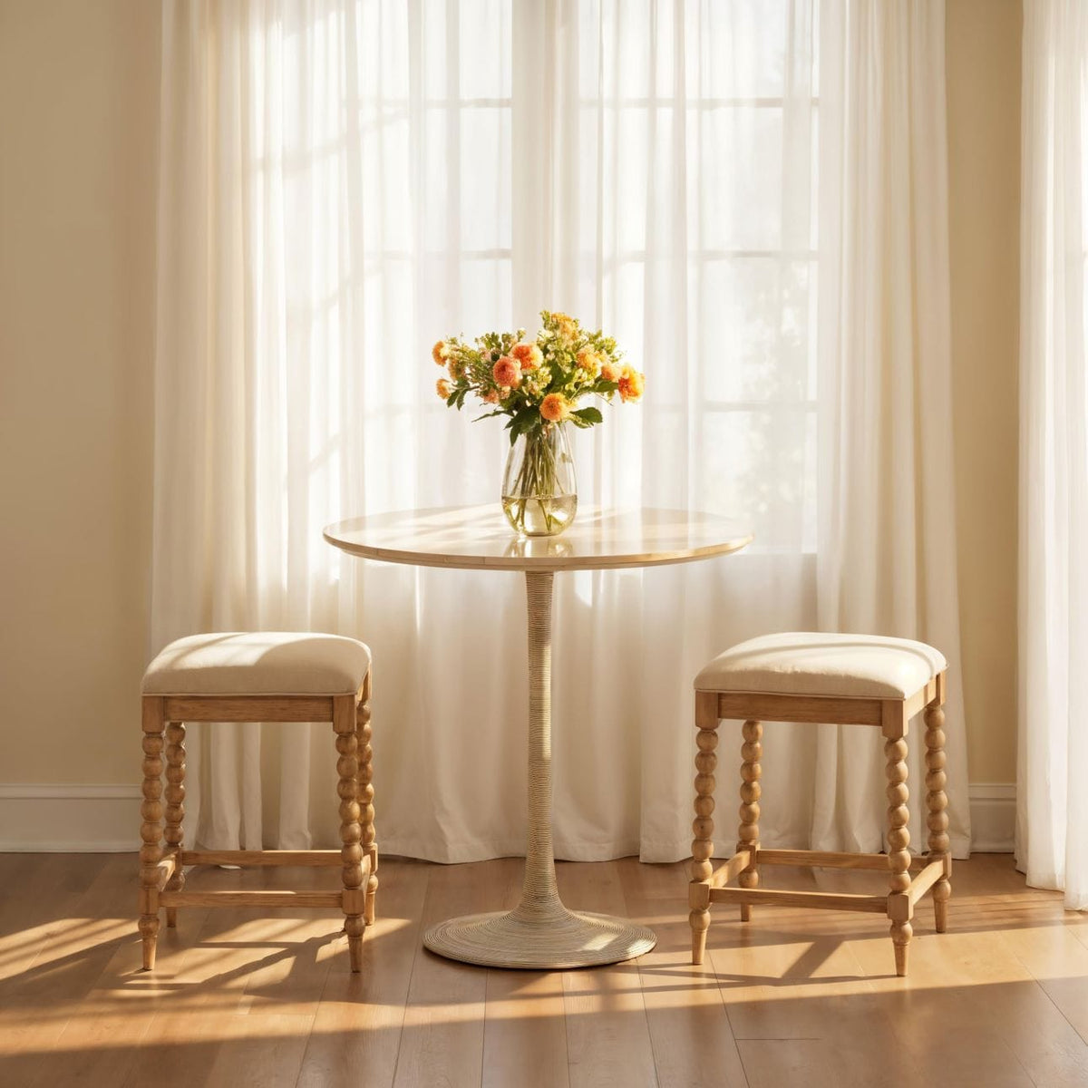 Marcellina Counter Stool Bar + Counter Stools DOV18244-BEIG