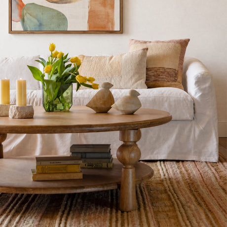 Nethan Round Coffee Table Coffee Tables