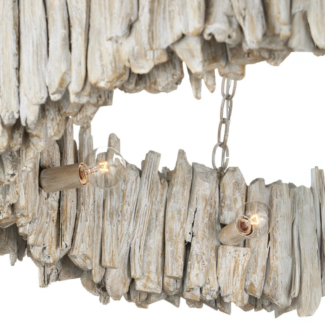 Driftwood Ring Chandelier