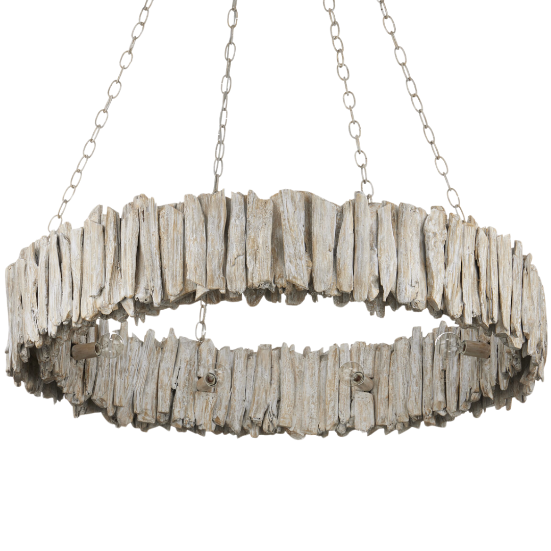 Driftwood Ring Chandelier