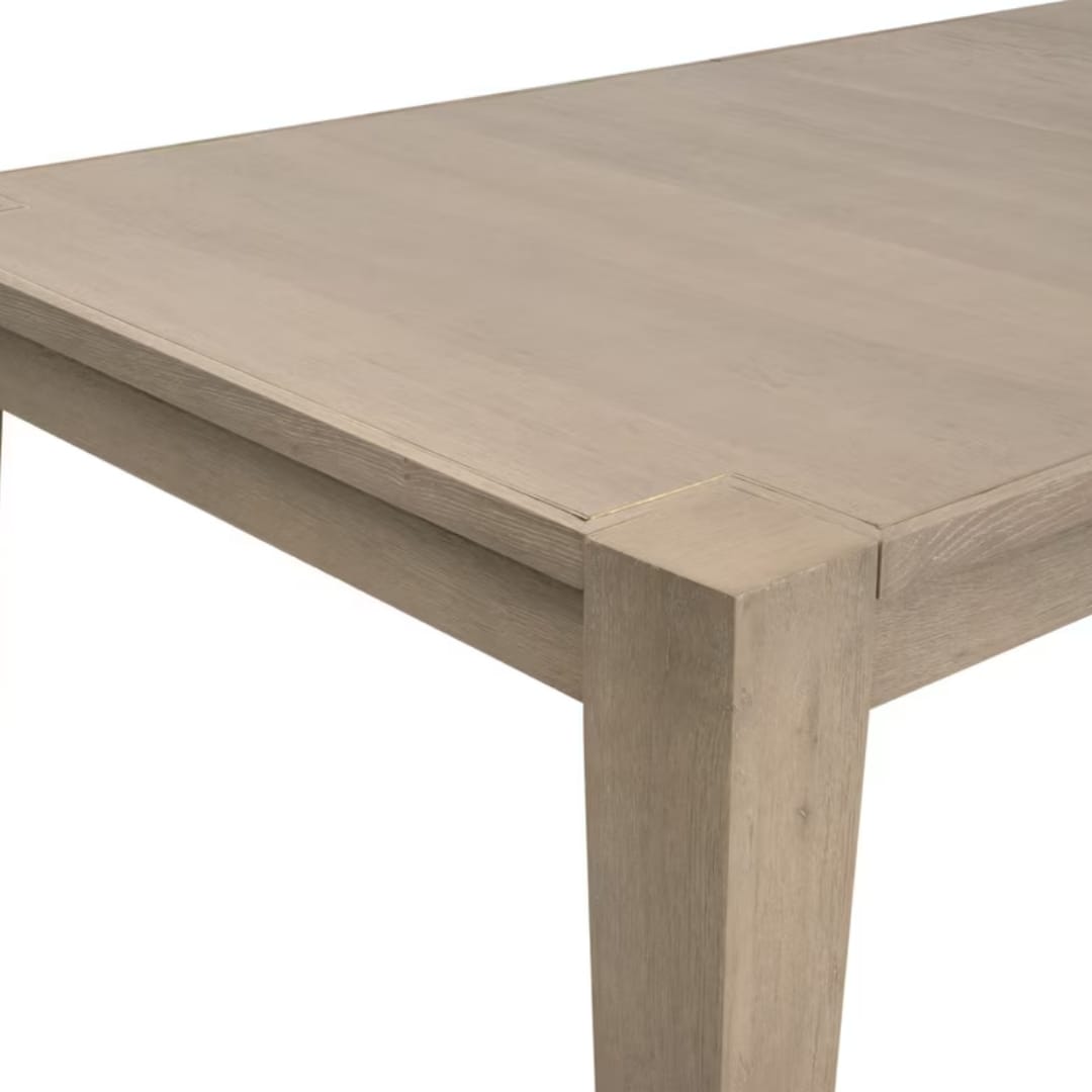 Canal Extension Dining Table Dining Tables 8039.SGRY-OAK/BGLD