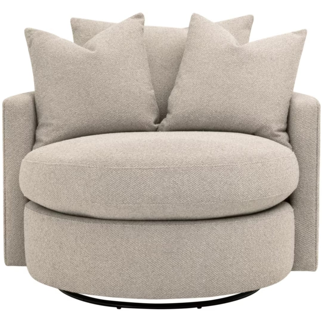 Lourne Swivel Sofa Chair Occasional + Accent Chairs 6644-P.LGJUT
