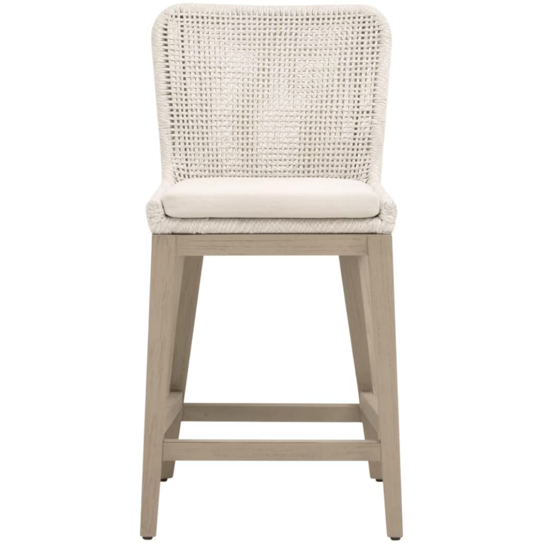 Mesh Outdoor Counter Stool Outdoor Bar + Counter Stools 6853CS.ALC/SHL/W-ET