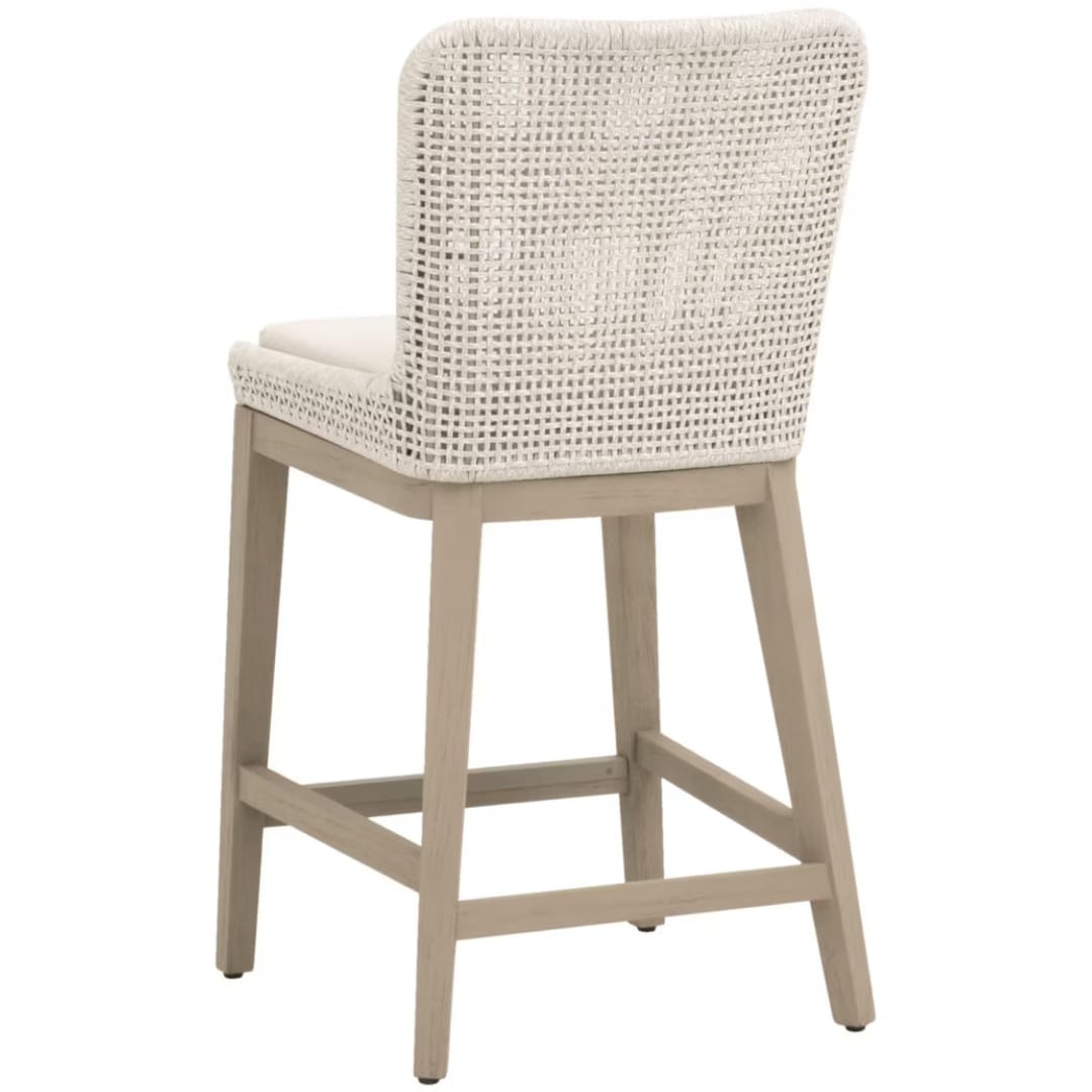 Mesh Outdoor Counter Stool Outdoor Bar + Counter Stools 6853CS.ALC/SHL/W-ET