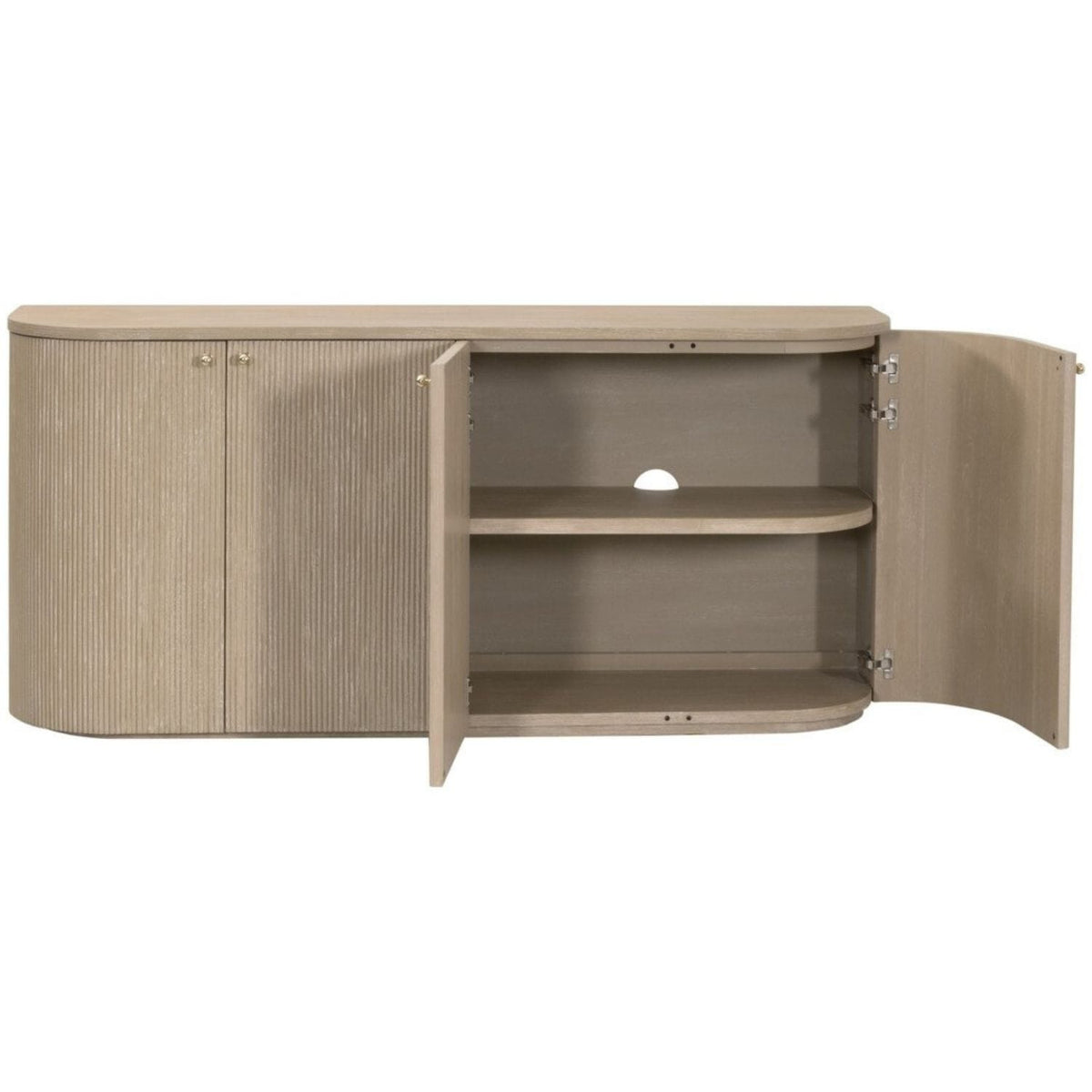 Prescott Media Sideboard Sideboards + Cabinets 6181.SDW