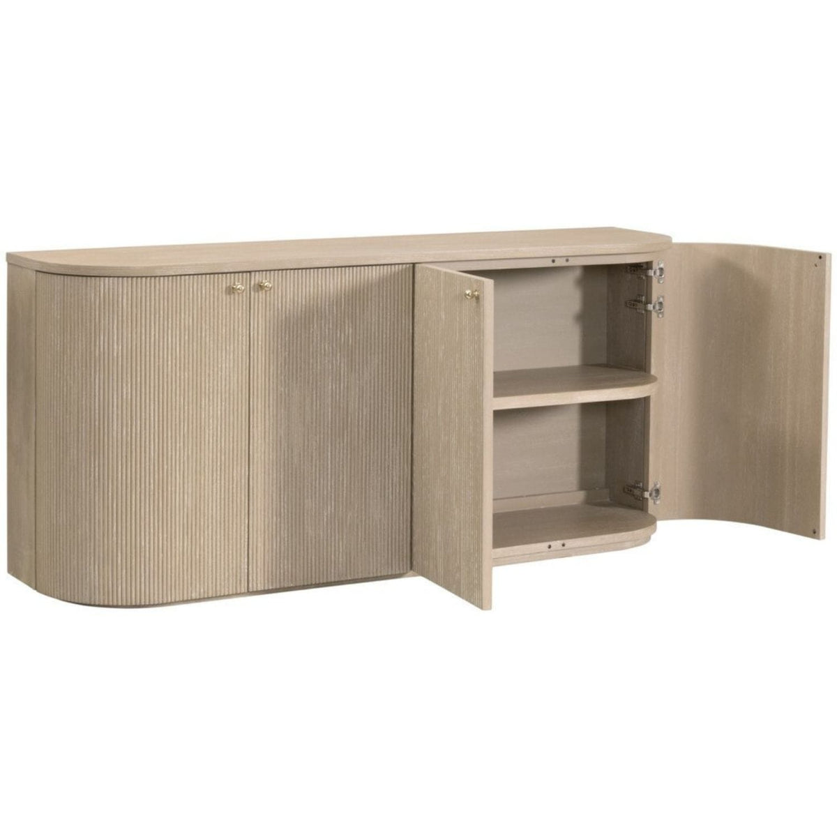 Prescott Media Sideboard Sideboards + Cabinets 6181.SDW
