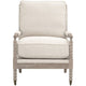 Rouleau Club Chair Occasional + Accent Chairs 6648.LGLIN/NG