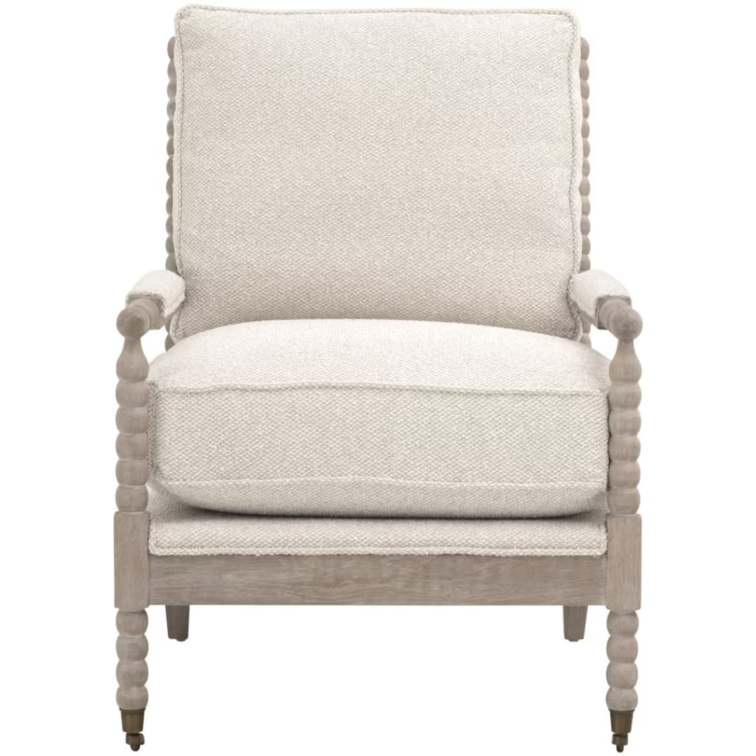 Rouleau Club Chair Occasional + Accent Chairs 6648.LGLIN/NG