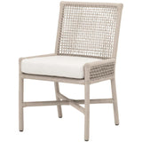 Seaside Indoor/Outdoor Dining Chair (Set of 2) Outdoor Dining Chairs + Benches 6836.OYS/WHT