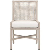Seaside Indoor/Outdoor Dining Chair (Set of 2) Outdoor Dining Chairs + Benches 6836.OYS/WHT