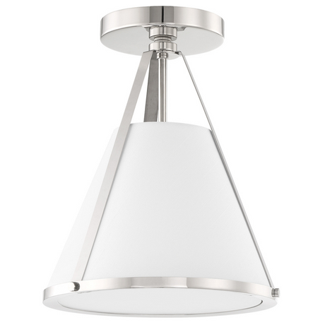 Fulton 1 Light Semi Flush Mount