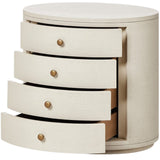 Amelia Oval Nightstand