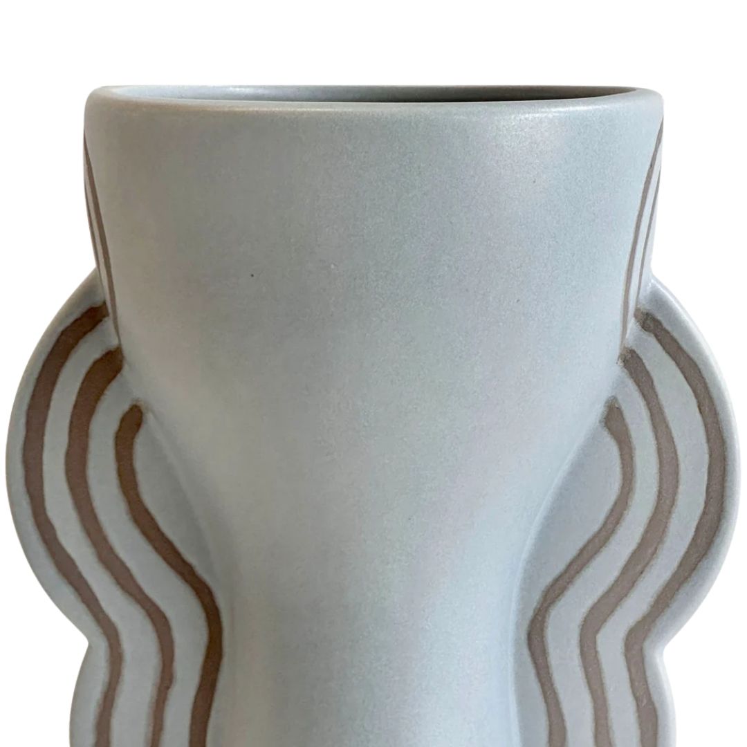 Ceramic Squiggle Vase