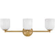 Ava 3-Light Vanity Bath Lighting 57473LCB-CO 640665920970