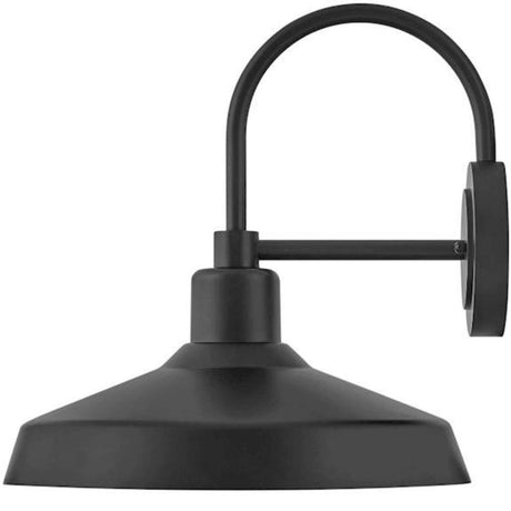 Forge Outdoor Wall Mount Barn Light Outdoor Wall Lighting 12070BK 640665120714