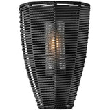 Luca Outdoor Wall Sconce Outdoor Wall Lighting 10380BK 640665919851