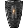 Luca Outdoor Wall Sconce Outdoor Wall Lighting 10380BK 640665919851
