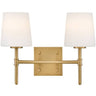 Saunders 2-Light Vanity Bath Lighting 56952LCB 640665927993