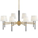 Saunders Chandelier Chandeliers 46956BK-LCB 640665469530