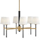Saunders Chandelier Chandeliers 46954BK-LCB 640665469516
