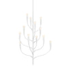 Labra 12-Light Tall Chandelier Chandeliers 9612B-WP