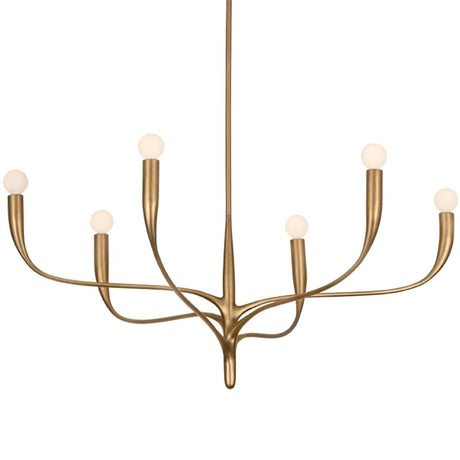 Labra 6-Light Chandelier Chandeliers 9606-PGL