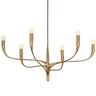 Labra 6-Light Chandelier Chandeliers 9606-PGL