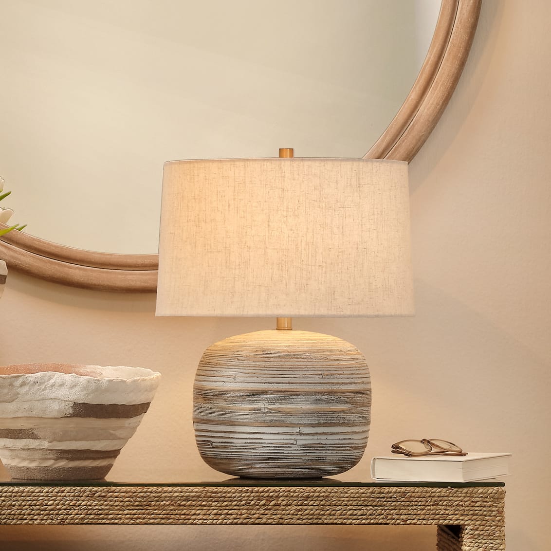 Cocoon Table Lamp Table + Desk Lamps 9COCOONTLWH 688933042498