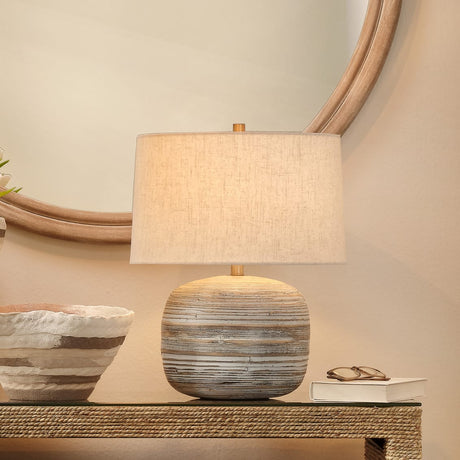 Cocoon Table Lamp Table + Desk Lamps 9COCOONTLWH 688933042498