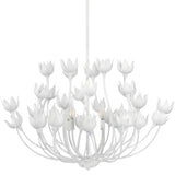 Dogwood Chandelier Chandeliers 5DOGW-CHWH 688933043785