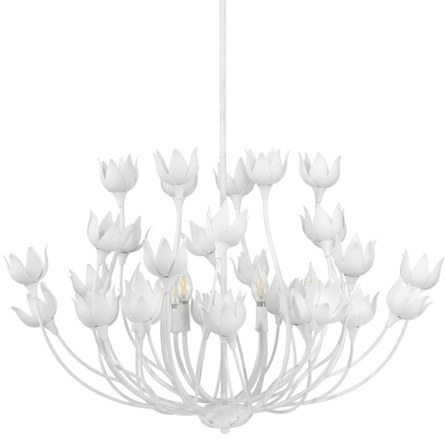 Dogwood Chandelier Chandeliers 5DOGW-CHWH 688933043785