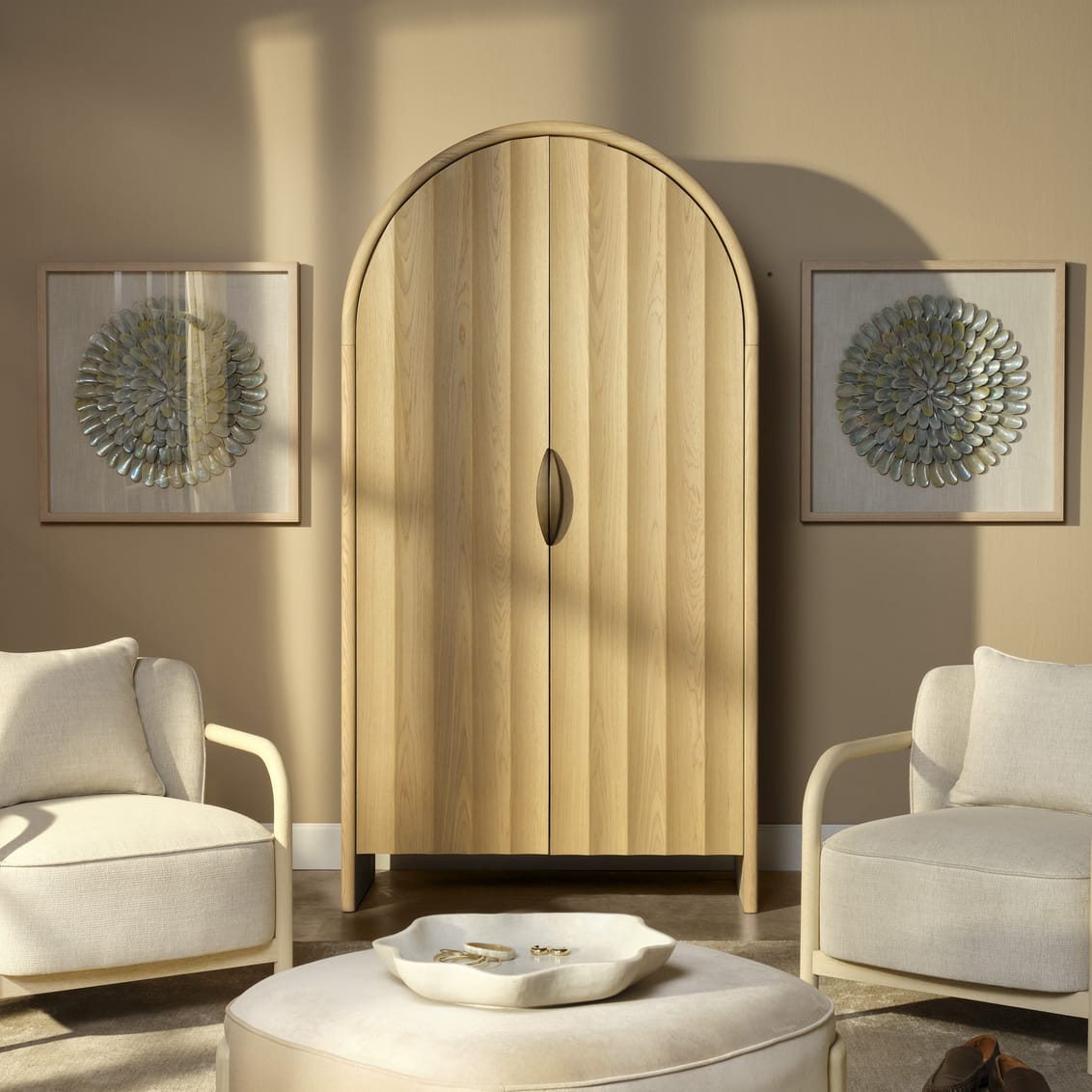 Finley Arched Cabinet