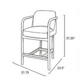 Tether Bar + Counter Stool Bar + Counter Stools