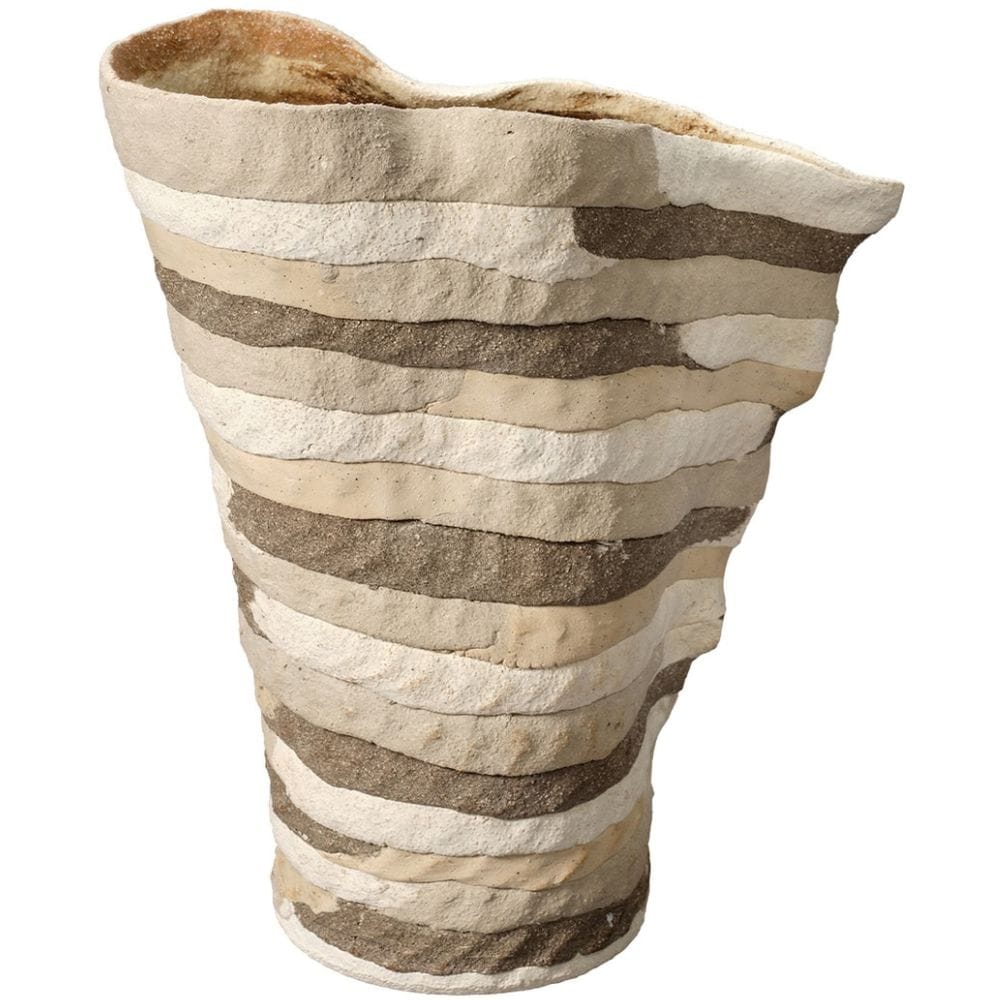 Textile Vase Vases + Urns 7TEXT-VABR 688933043273