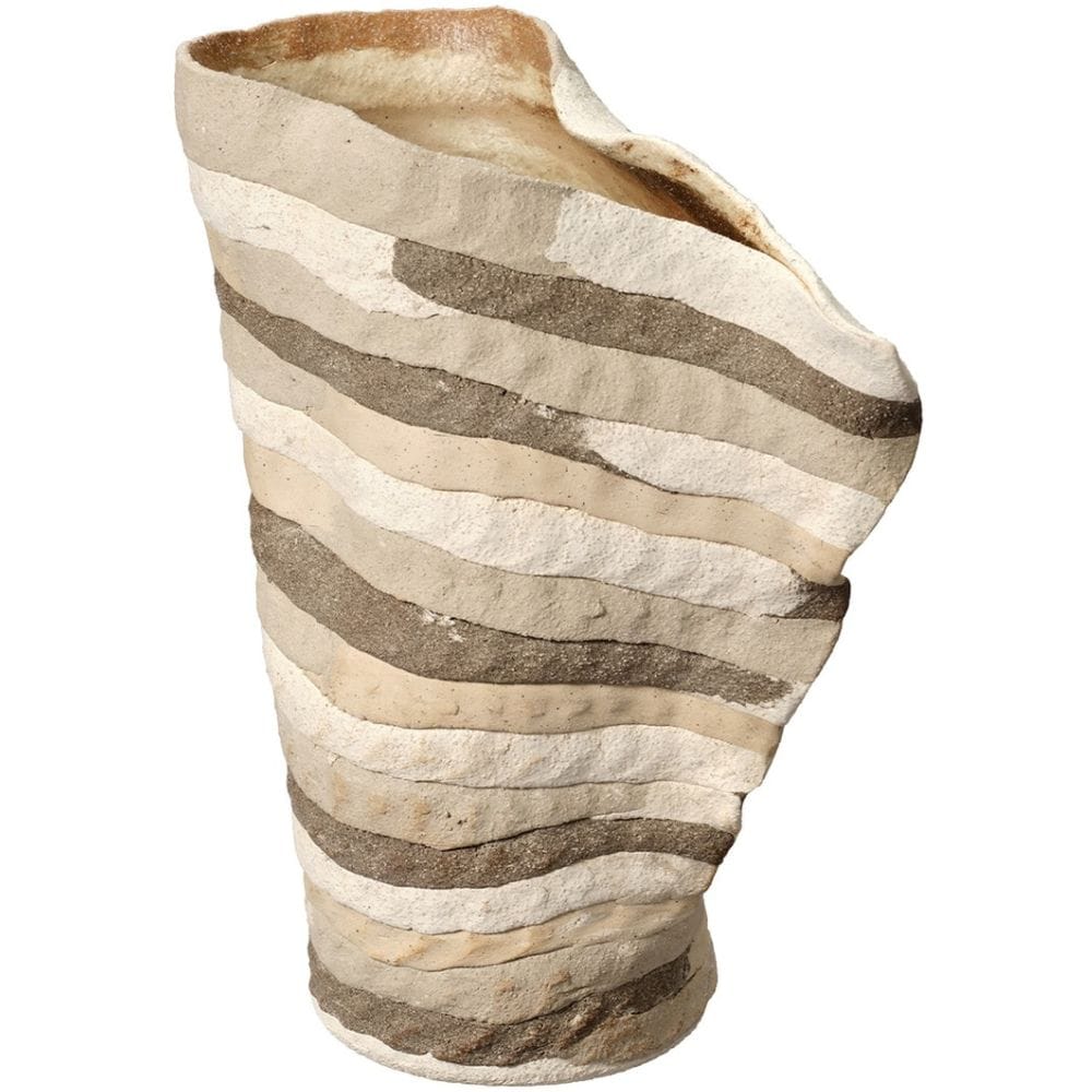 Textile Vase Vases + Urns 7TEXT-VABR 688933043273