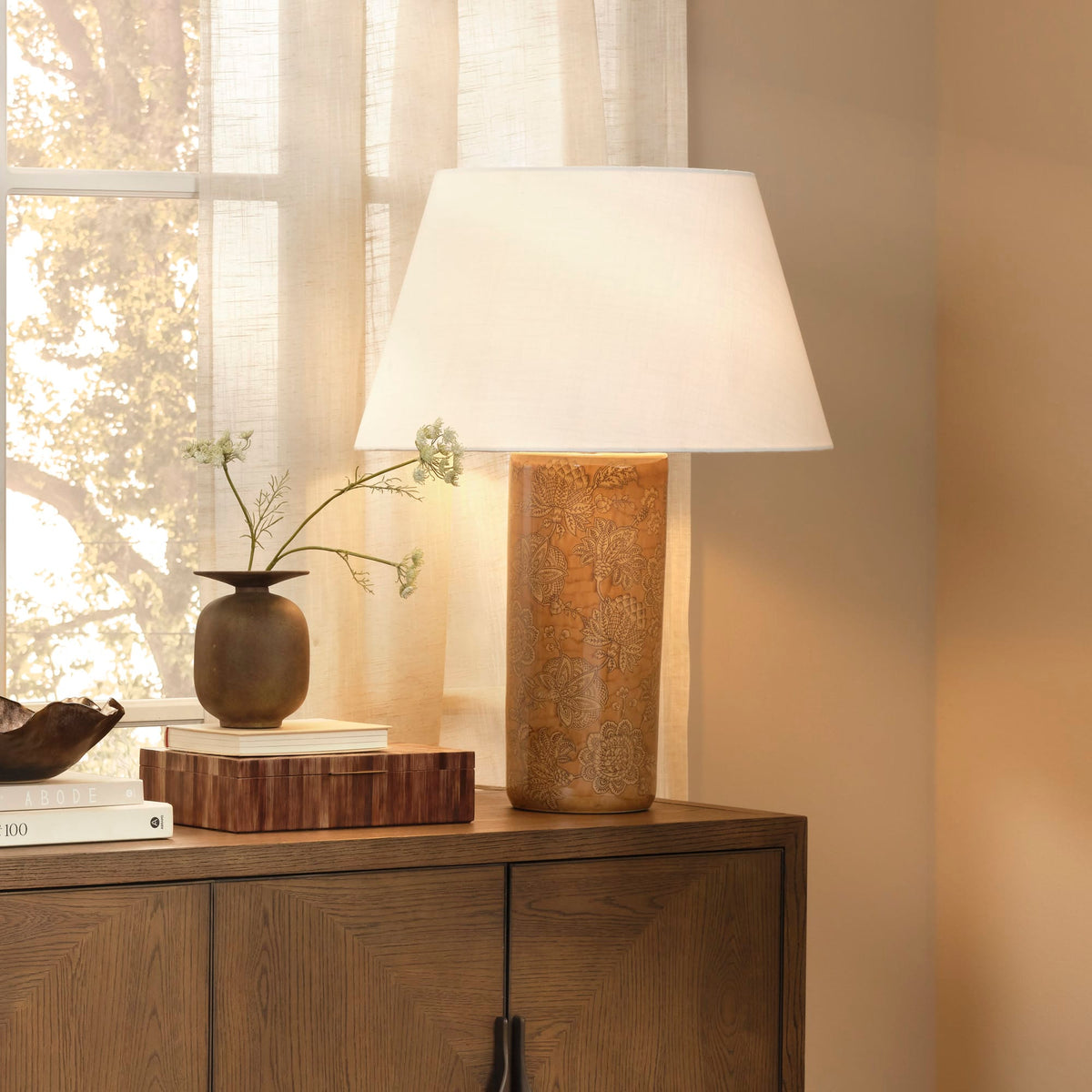 Etta Table Lamp Table + Desk Lamps 1ETTA-TLBR 688933043426