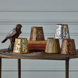 Jouy Gold Tapered Chandelier Shade