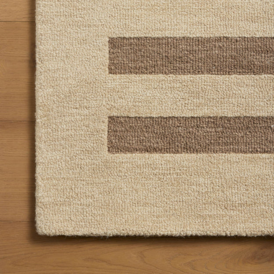 Craven Oatmeal/Bark Rug