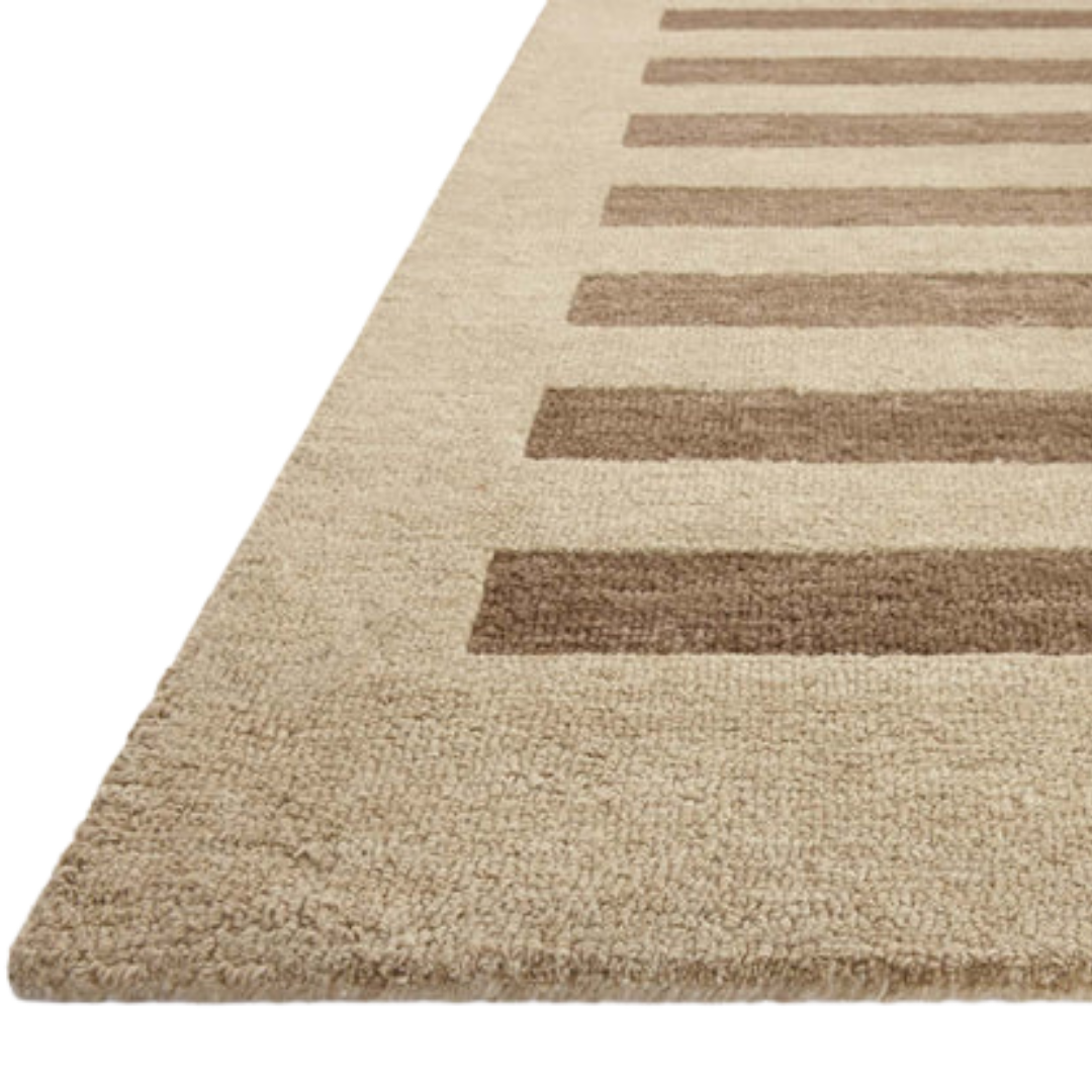 Craven Oatmeal/Bark Rug