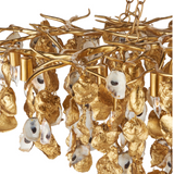 Lucullan Gold Chandelier