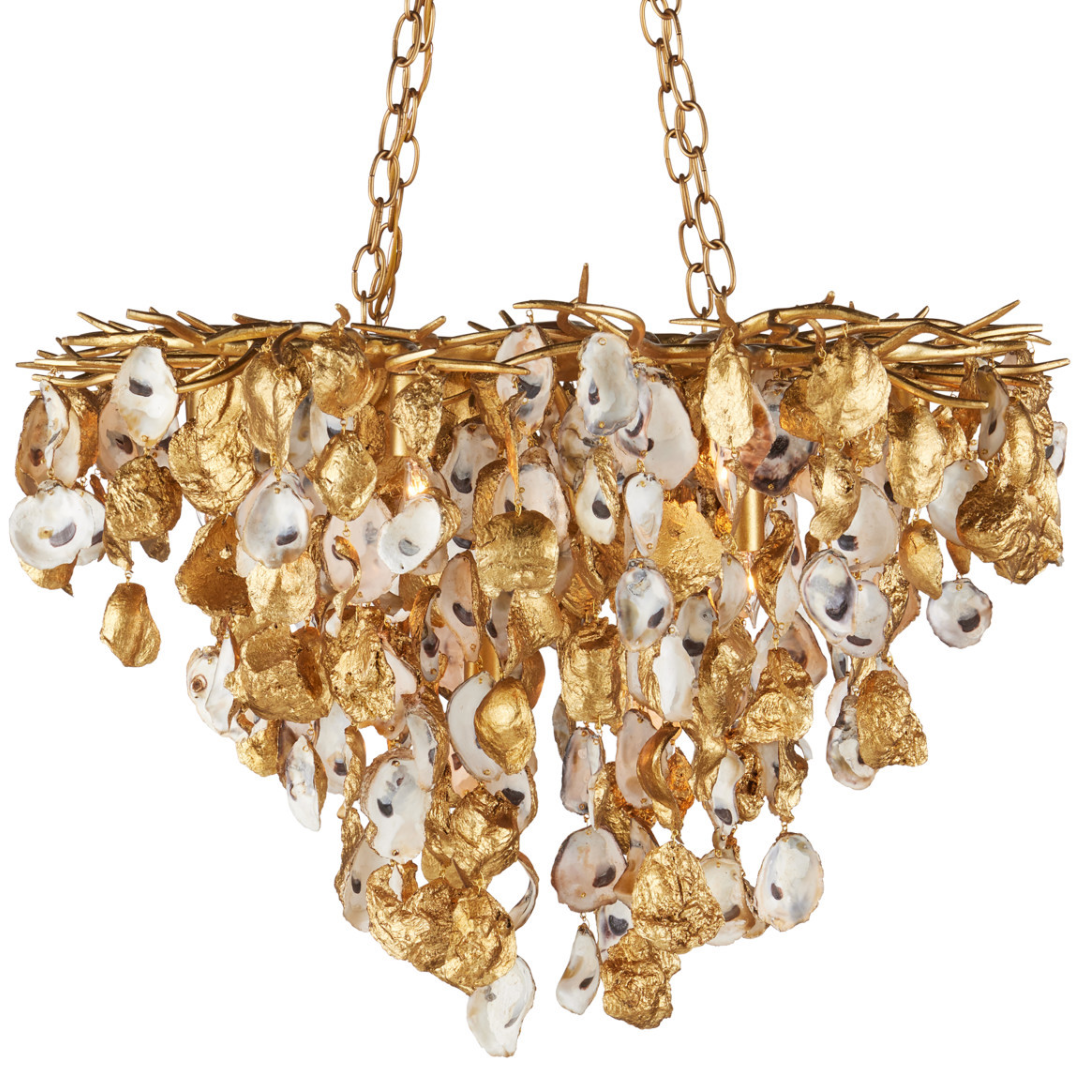 Lucullan Gold Chandelier