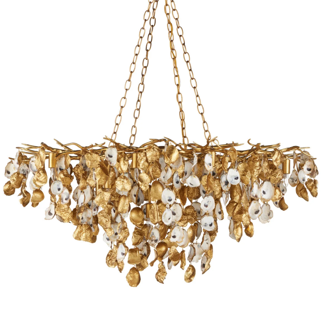 Lucullan Gold Chandelier