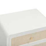 Starling Rattan 2 Drawer Nightstand
