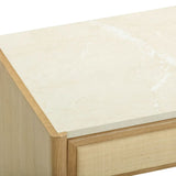 Sage Natural Oak Console Desk