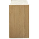 Sage Natural Oak Console Desk