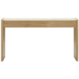Sage Natural Oak Console Desk
