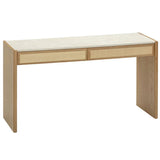 Sage Natural Oak Console Desk