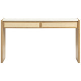 Sage Natural Oak Console Desk